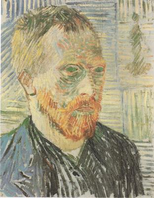 Vincent Van Gogh Self-Portrait with a Japanese Print (nn04)